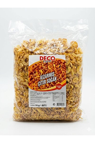 Deco Farm Kızartılmış Kıtır Soğan 1000 Gr