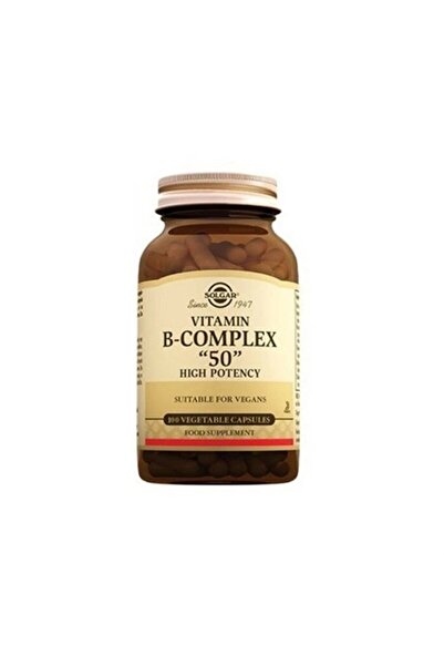 Solgar Vitamin B-complex '50' 100 Tablets