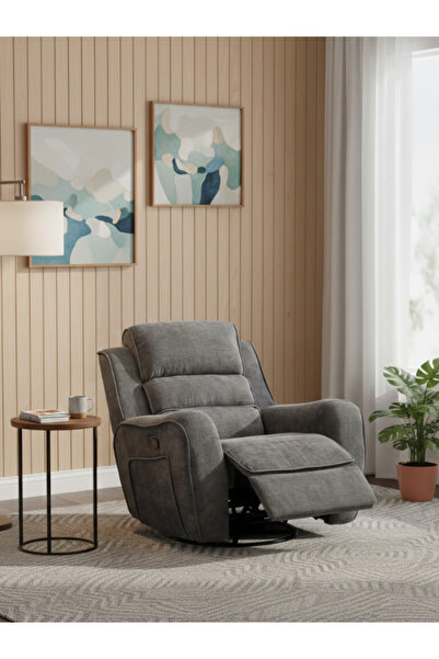 Bec4 Rocking and swivel recliner chair - Hotel comfort with a comfortable cus...