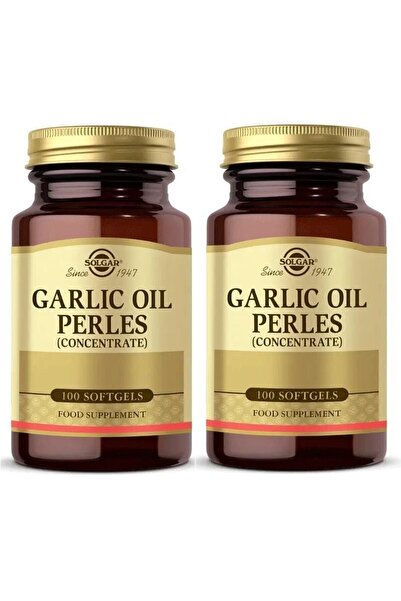 Solgar Garlic oil 100 capsules 2 pieces