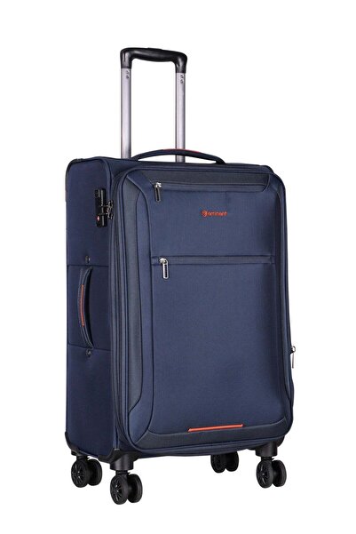 eminent Unisex Soft Travel Bag Medium Luggage Trolley