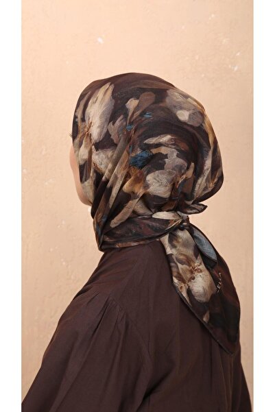 locella Soft Pamuk Eşarp Acı Kahve