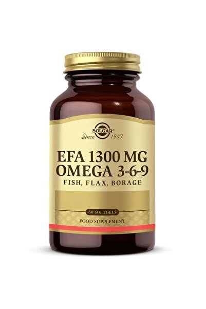 Solgar Efa 1300 Mg Omega 3-6-9 60 Softgels