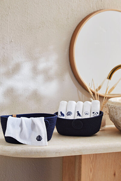 Özdilek Wipure 12'li Nakışlı Yıkanabilir Havlu Peçete 20x20 cm