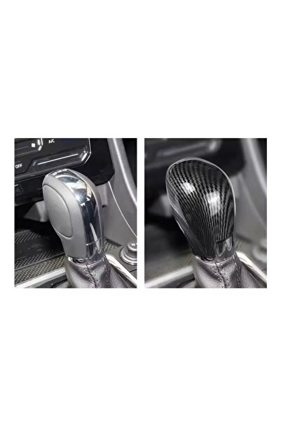 ŞENYILDIZ AKSESUAR Dsg Vites Topuzu Karbon Desenli Koruma Kılıfı Passat B8 B7...