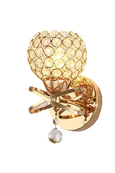 OEM Crystal Wall Lamp with Gold Frame