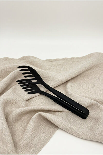 FH finehome Neko Black Series Pasta Tongs