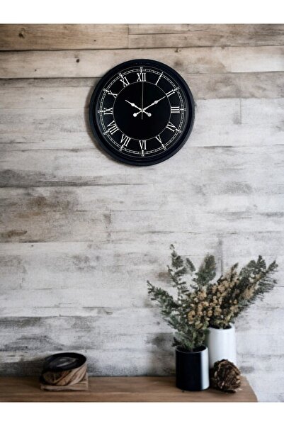 Nemere 36 cm Modern Black Wall Clock Nemerehome