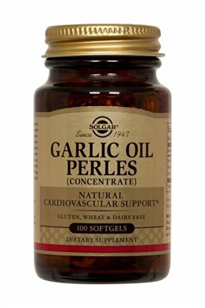 Solgar Garlic Oil 100 Capsule