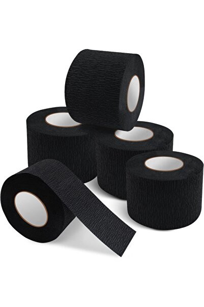 Globalstar 5 Disposable Neck Strips Black – Stretchy Neck Covering for Hairdr...