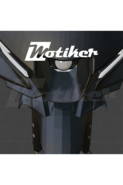 Motiker Yamaha YZF R25 2025-2026 Model 3D Winglet Tasarımı Modeli