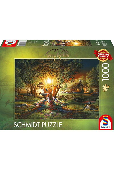 Schmidt Spiele Terry Redlin: Strălucire magnifică de primăvară, Puzzle (1000 ...