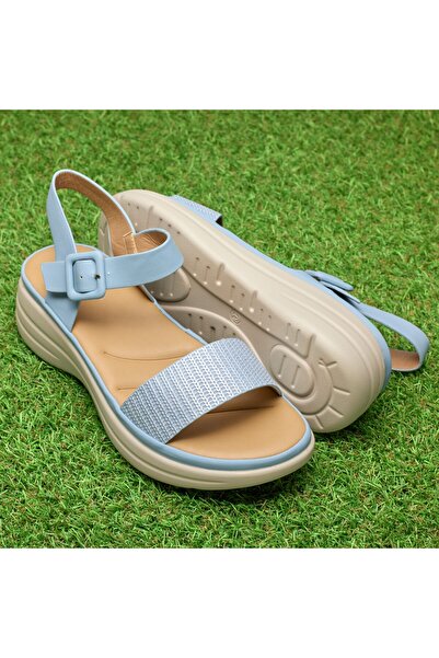 Matstar Women’s Elegant Open Toe Sandals with Ankle Strap – Lightweight Summe...