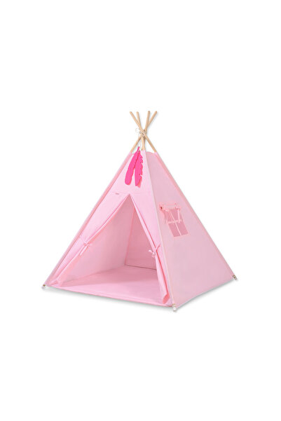 Other Cort tipi pentru copii + saltea + pandantive din pene - roz