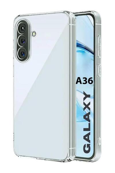 3GEN CASE Samsung Galaxy A36 Uyumlu Desenli Şeffaf Silikon Kılıf