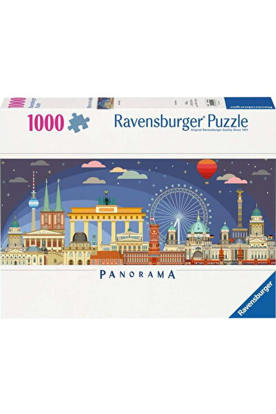 RAVENSBURGER Puzzle Panorama - Night in Berlin (1000 pieces)