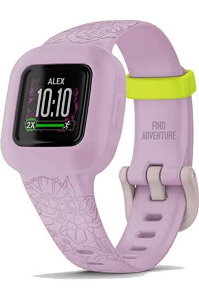 Garmin vivofit jr. 3 Ceas inteligent Lilac Floral Purple 010-02441-01
