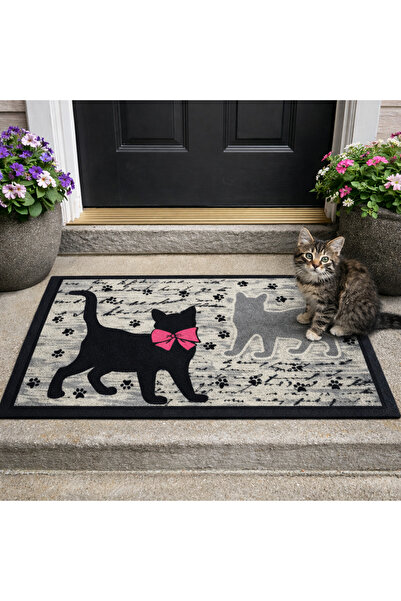 esdekor سجادة باب منزلية على الطراز الإيطالي مقاس 40×68 سم، قطعة واحدة، بنمط ...