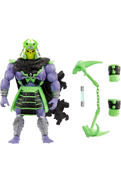 mattel Figurină Maeștrii Universului Origini Țestoasele din Grayskull Skeletor