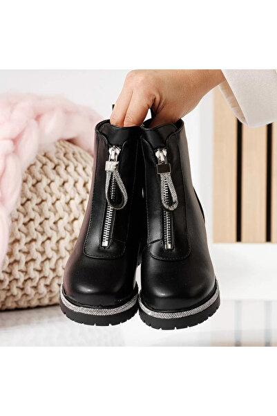 Zaira Luna Kids Boots Black #17028 - 32