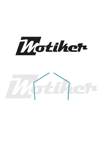 Motiker CF MOTO 450SR Ön Çamurluk Yanı Turkuaz Renk