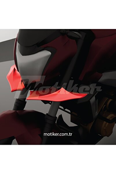 Motiker Bajaj Dominar 250 Winglet Aksesuar Boyasız 3D Baskı