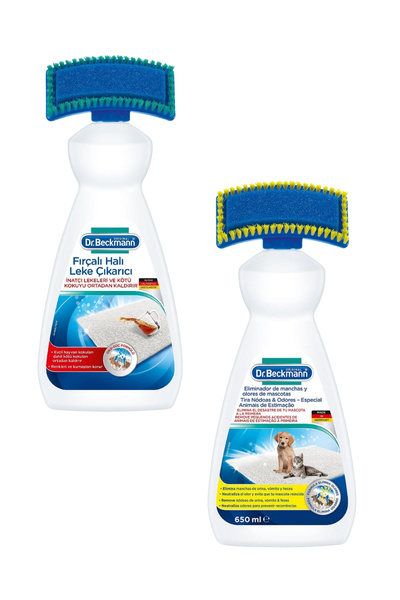 Dr.Beckmann Fırçalı Leke Çıkarıcı ve Evcil Hayvan Koku Giderici Halı Koltuk S...