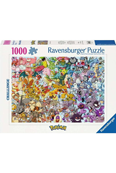 RAVENSBURGER Puzzle Challenge Pokémon (1000 pieces)