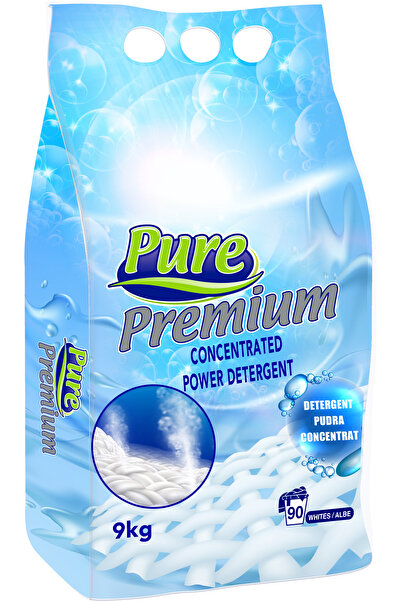 Pure Premium White Powder Detergent 9kg – 90 Washes