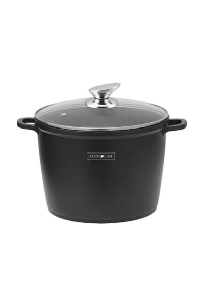 Royalty Line Marble Pot with Lid 28 cm