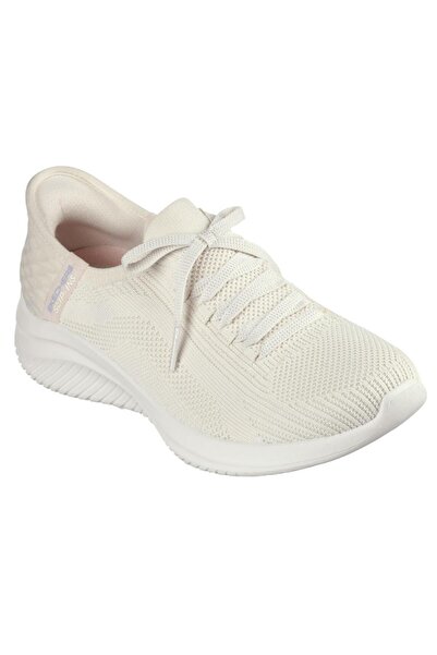 SKECHERS Ultra Flex 3.0 - Women's Beige Comfort Sneakers