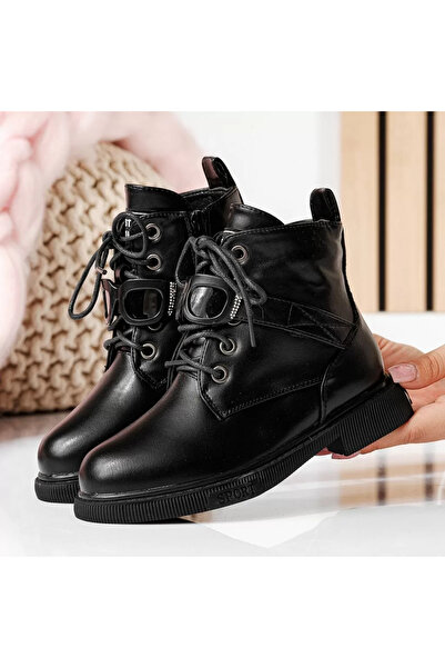 Zaira Rava Children's Boots Black2 #16923 - 31