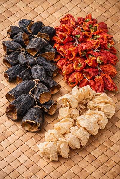 safantep 3’lü Dolmalık Kurutmalık Kuru Sebze Seti