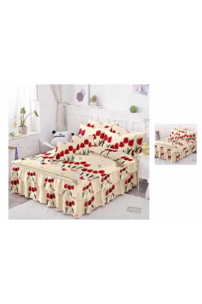 ANATOLIATEKSTILE Lenjerie de Pat Finet, 6 Piese| Set Complet Dormitor | Cearc...