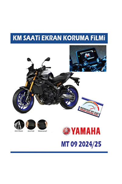 Motiker Yamaha MT-09 2024-2025 Model Ekran Koruma Filmi