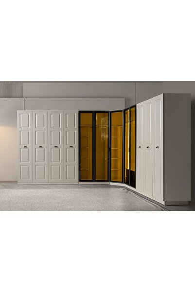 Doressa Home Lossa Sand Köşe Gardırop