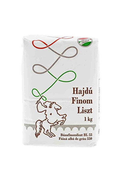Hajdu Făină de grâu albă tip 550, 10 x 1 kg,
