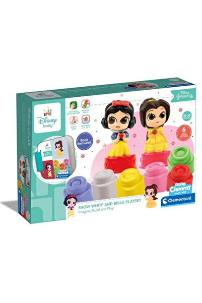 CLEMENTONI CLEMMY - SET DE JOACĂ ALBĂ CA ZĂPADA ȘI BELLE
