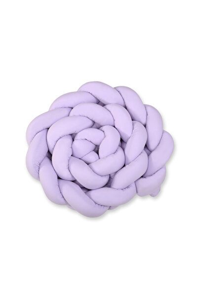 Other Protecție de pătuț împletită XXL - violet