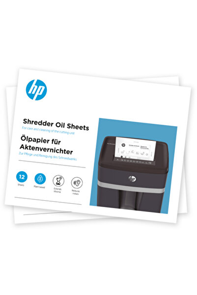 HP Oil-Impregnated Sheet Set for Shredders