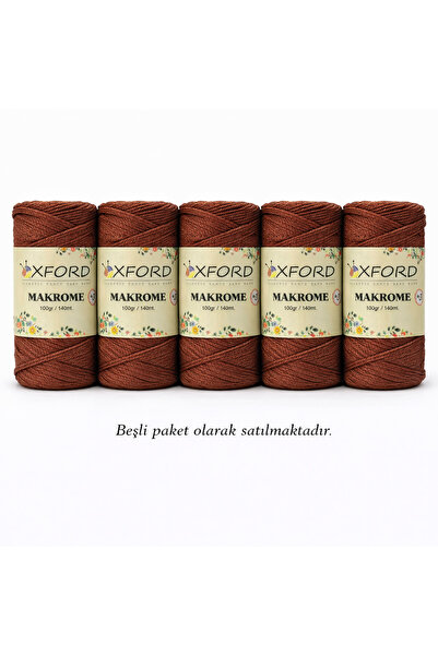 Oxford İplik Oxford Makrome İpi No:3 5’li Paket