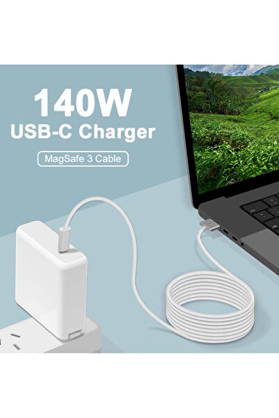OEM Incarcator Apple USB-C (TYPE C) 140W 15V-28V 3-5A A2485 model MagSafe3