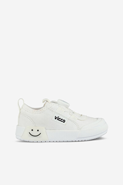 Vicco Surf Lighted Unisex Baby White Sneaker