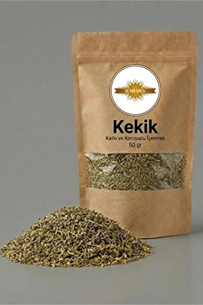 İLMİ ŞİFA Kekik (Kekik Otu – Thyme – Oregano – Origanum) Doğal Kurutulmuş Bah...