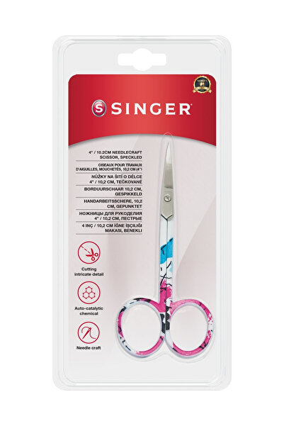 Liva Craft SINGER Ножиці для вишивки з кольоровими кінчиками