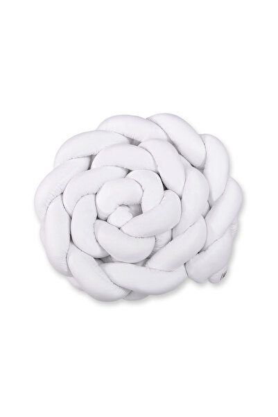 Other Braided cot bumper XXL - white
