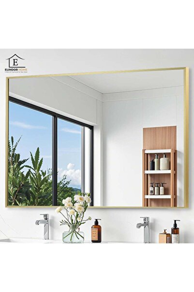 Elindor Oglindă decorativă Elindor® 100 x 75 cm, suspendată sau pe perete, ra...