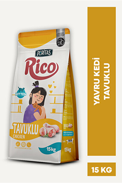 PERİTAS RICO Tavuklu Yavru Kedi 15 kg