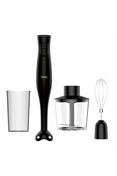 rosberg Hand Blender 3in1 R51112OC, 350W, 0.7 l, 2 speed, Removable nozzle, B...
