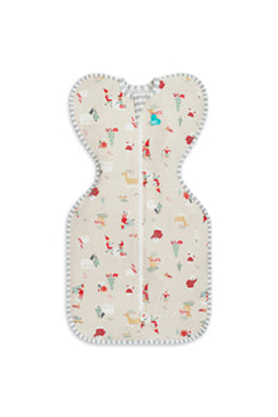 Love to Dream sac de dormit pentru infasat Swaddle Up,Snow Party, 2-3.8 kg, NB